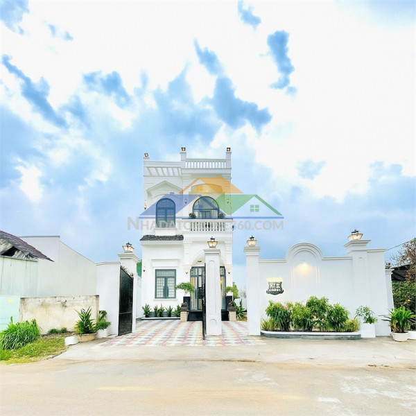 Chỉ 6.5 tỷ! biệt thự mặt tiền tân hiệp, hóc môn – 12x27m, trệt lầu – tặng full nội thất