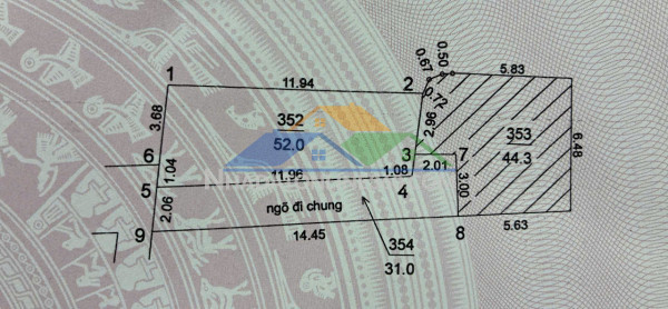 Chủ cần bán 52 m2 đa tôn, ô tô vào đất, giá 4.1 tỷ, lh 0985865658