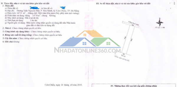 ????????bán biệt thự 2 tầng đường trần nguyên đán - dt 296m2