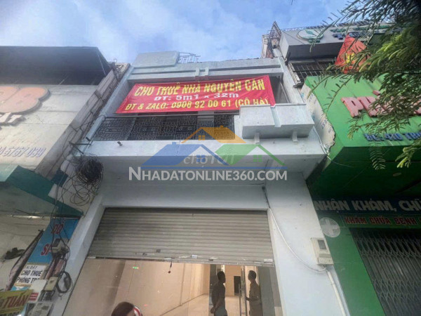 Cho thuê nhà kd 2 mặt tiền, 1 trệt 1 lầu 155m2 ( dtsd 300m2) số 412, trường chinh, p.13, tân bình, hcm