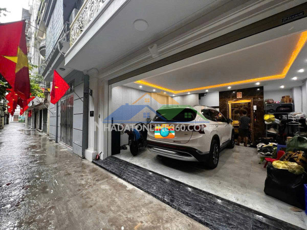 Bán nhà phân lô bàn cờ hoàng văn thái - lô góc - gara 2 ô tô 55m 6 tầng thang máy