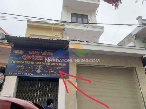 Nhà chính chủ - 2 tầng mặt tiền số 205b lý hồng nhật, cát bi, hải an, hải phòng