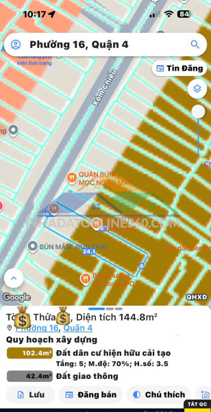 Bán siêu phẩm ngang lớn 8m*38m - mặt tiền đ.cống quỳnh, nguyễn cư trinh, quận 1 - cấp phép xây dựng cao tầng building siêu đẹp