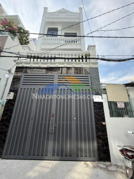 Nhà hiệp thành 45 quận 12 cũ 3 tầng mới đẹp 5 tỷ 7.