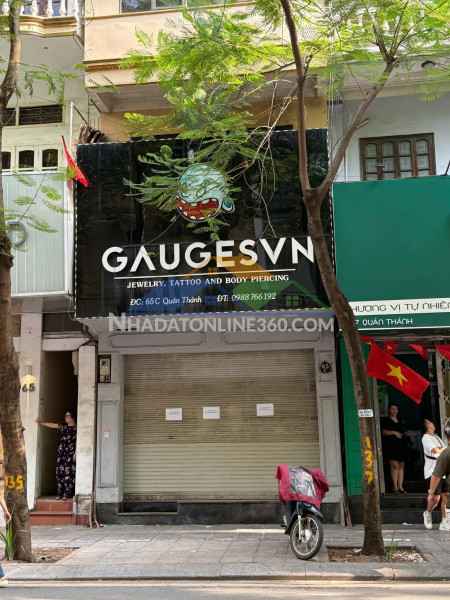 Cho thuê nhà nguyên căn mặt phố quán thánh – ba đình