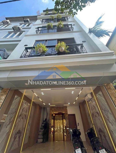 Ba đình- có nhà 6 tầng thang máy tại phố vĩnh phúc- dt 40m2 x 4.6m mt- lô góc- mặt ngõ nn