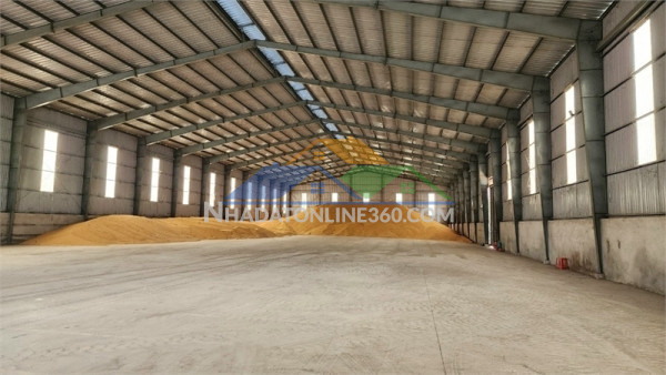 Xt xưởng sản xuất cho thuê ổn định lâu dài với khung thép kiên cố giao xưởng liền