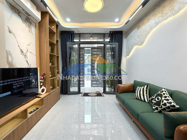 Chính chủ - bán nhà phan văn trị - bình thạnh - 4 tầng hoàn công đủ - gấp bán 6.8 tỷ - tl - hẻm 3g ngon hiếm