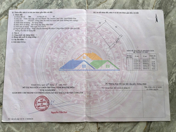 Sở hữu ngay lô đất vị trí đẹp tại tân lập, cam phước tây, cam lâm, khánh hoà