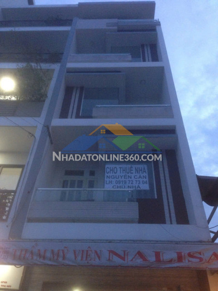 Chính chủ cho thuê nhà mặt tiền đuồng hoa bằng - trung tâm quận tân phú