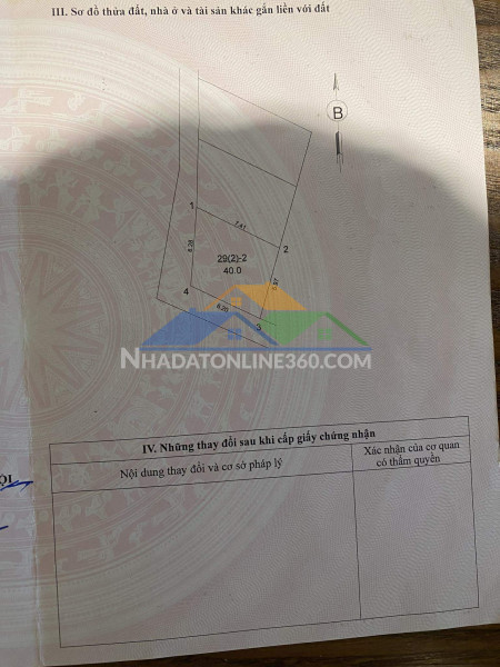 Bán gấp lô góc đẹp – trâu quỳ, giá chỉ 4.55 tỷ, lh 0985865658