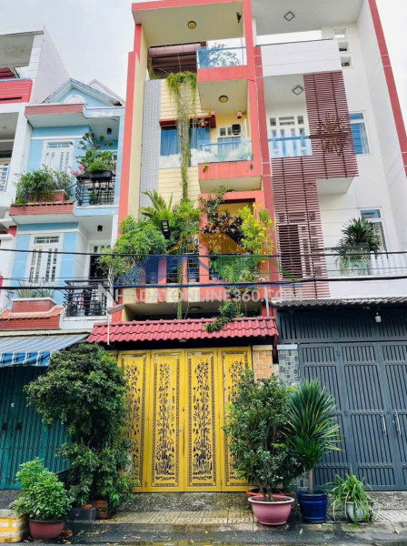 Bán nhà mặt tiền lê lâm, khu bàn cờ vip – 4x19.7m 4 tầng 11.9 tỷ