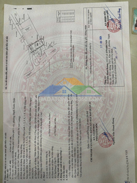 Đất Giá Rẻ Thạnh Xuân 13 – 5.7x11m – Sổ Riêng – Gần PiCity – Bán Đất Tặng Nhà