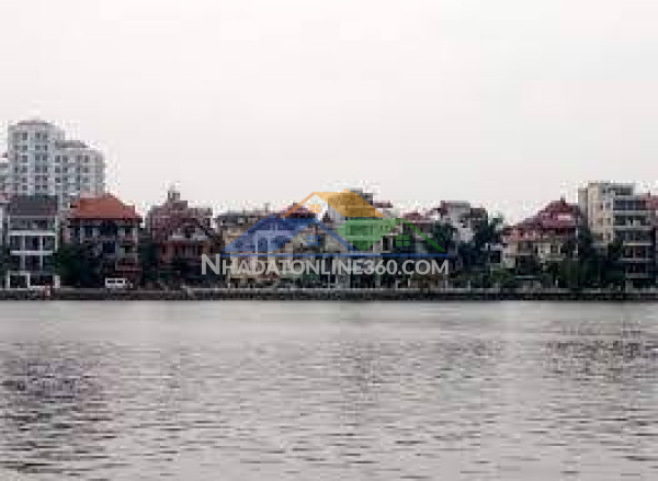 Bán nhà mặt hồ tây  phố quảng an, từ hoa quận tây hồ 373m²  mặt tiền rộng