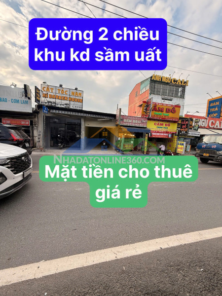 Mặt tiền hà huy giáp cho thuê, ngay cao đẳng điện lực, kinh doanh sầm uất