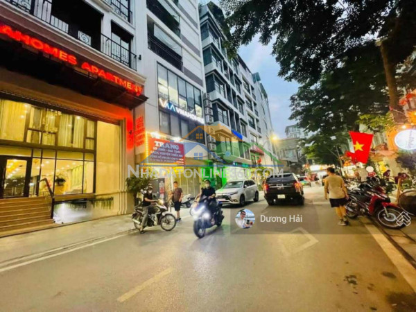 Bán nhà mặt phố phường nghĩa đô cầu giấy - 100m mt 6m - lô góc hai mặt ô tô kinh doanh vỉa hè
