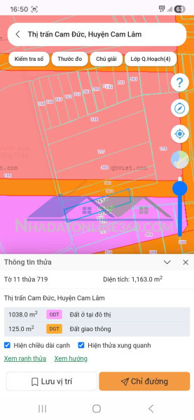 Đất đẹp - đầu tư sinh lời - cần bán đất thị trấn cam đức, cam lâm, khánh hòa