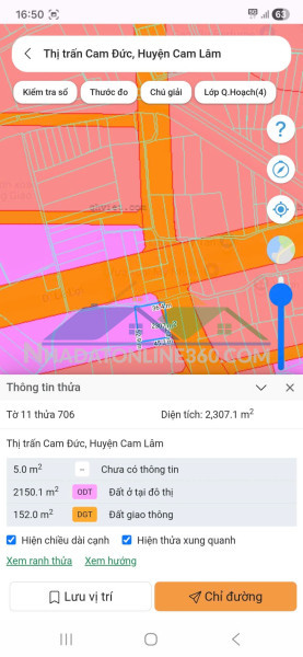Hot hot - đất đẹp cần bán tại thị trấn cam đức, cam lâm, khánh hòa