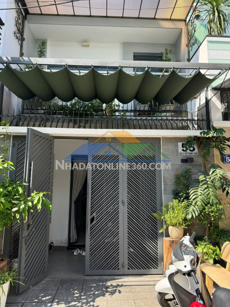 Siêu đẹp. duy nhất căn nhà đã hoàn công 
vị trí nằm tđc phước long, gần đường số 28 và thích quảng đức
diện tích : 58,5m2 ngang 4,5m. hướng đông bắc
dtsd :