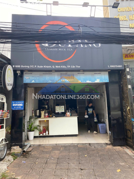 Cho thuê mặt bằng kinh doanh mặt tiền đường 3/2 đối diện đại học cần thơ