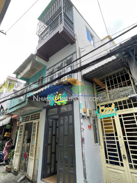 Bán nhà riêng 1 tầng với cấu trúc 2pn + 2wc đường âu cơ, phường phú trung, tân phú, hồ chí minh