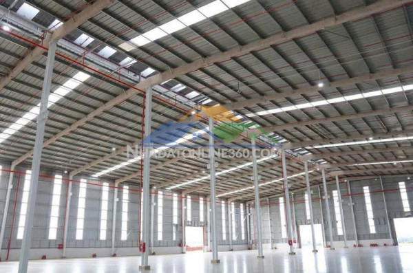 Cho thuê kho xưởng tại triều khúc, tân triều , hà nội. diện tích 400m khung thép hộp cao 7m  xe 20 tấn đỗ cửa