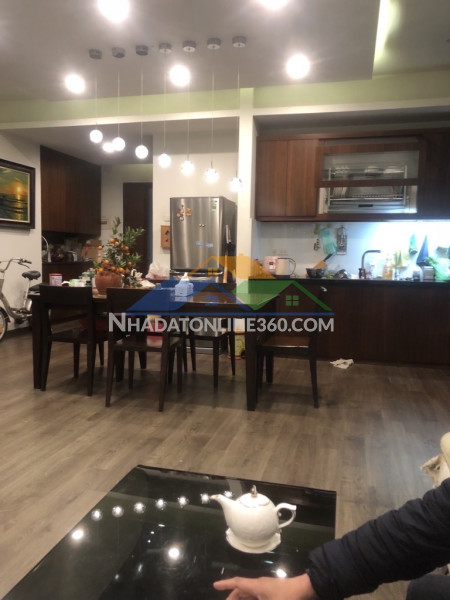 Căn hộ kdt resco bắc từ liêm dt 121m 3 ngủ 2 wc giá 7,35 tỷ,lô góc thoáng sáng