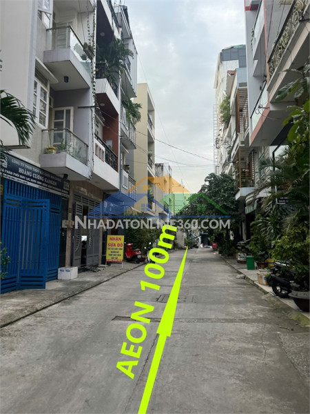 Bán nhà 125m2, bờ bao tân thắng, sát aeon tân phú – giá chỉ 7.9 tỷ