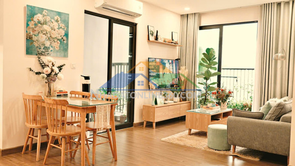 Chính chủ cho thuê dài hạn căn hộ diện tích 67m2, 2 ngủ 2 vệ sinh toà s2- sky oasis, ecopark