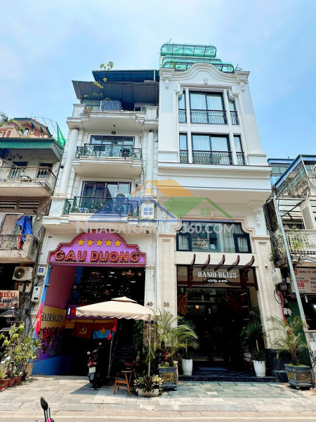 Bán khách sạn mặt phố hàng bè, 80m2, 5 tầng, mặt tiền 5.4m, 77.5 tỷ, kinh doanh đỉnh