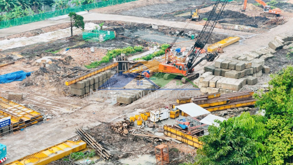 The emerald garden view – biểu trưng phong cách sống xanh sang trọng, giá khởi điểm chỉ 35 triệu/m²,