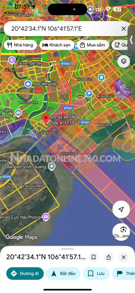 Lô rộng 92.5m² + 65.4m² vườn – giá 1.8xx tỷ – đường 5m đoàn xá  zalo 0567 222 555