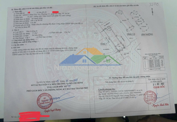 Nhà đẹp – giá tốt  – chính chủ cần bán tại 448/65/5 phan huy ích, phường an hội tây