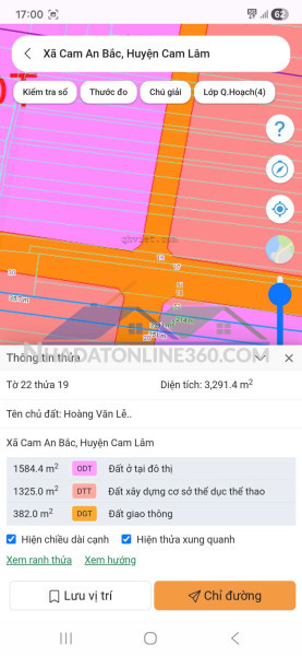 Hot hot - chính chủ cần bán đất tại xã cam an bắc, cam lâm, khánh hòa