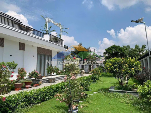 Tiền nhanh có lợi thế! bán gấp biệt thự góc 2 mặt tiền siêu đẹp – ttt hóc môn