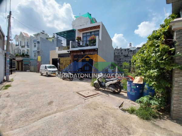 Lô đất đep nguyễn anh thủ ptch  q12 / 5 x22 hxh 8m / 5,2 tỷ