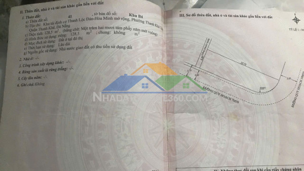 Đất đẹp - cần bán 2 lô đất mặt tiền đường hồ quý ly và nguyễn thị thập, phường thanh khê, đà nẵng