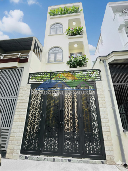 L1658 ⭐️ sát chợ thạch đà gò vấp, shr, vuông, 4 tầng, 3.5x11m, 5.x tỷ