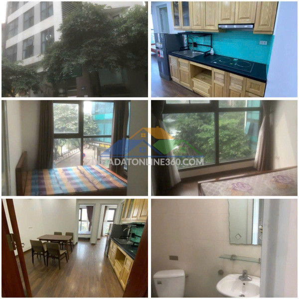 Cho thuê căn hộ 55m2, full đồ, tại số 91 hồ văn chương (ngõ 221 tôn đức thắng),đống đa