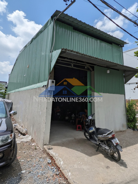 L1662 ⭐️⭐️ nhà xưởng võ thị thừa q12, shr, vuông, hxt, 5x25m, 5.x tỷ x nhỏ