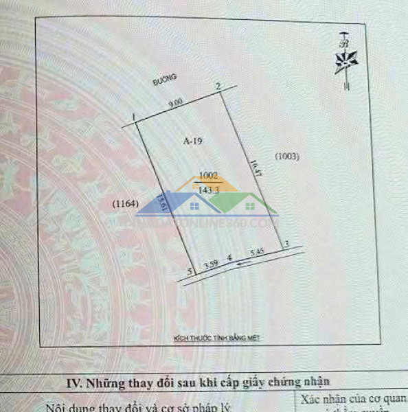 Bán lô đẹp 143m2 ngõ đường sư vạn hạnh, xóm 12 nghi phú, tp vinh