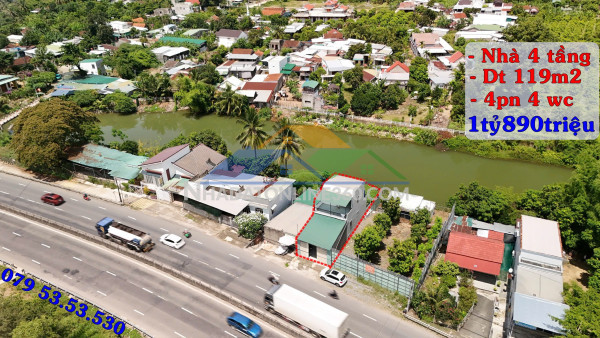 "nhà 4 tầng mặt tiền quốc lộ 1a" tiện kinh doanh và cho thuê, zalo79-53.53.53o