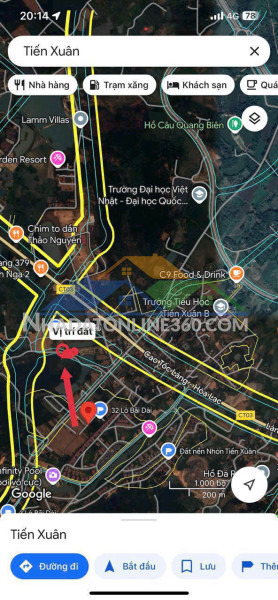 Vị trí vip của vip ngay đại lộ thăng long , ngã tư miễu, 75 m2 giá chỉ 3ty500