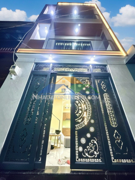 O1684 ???? giảm 300tr! sát bv175 gò vấp, shr, vuông, 3 tầng, 4x8m, 5.x tỷ x nhỏ