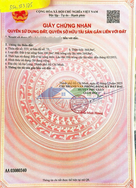 Đất đẹp – giá đầu tư  - cần bán lô đất tại xã an linh,...