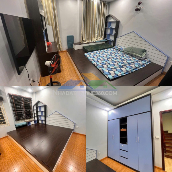 Cho thuê nhà 296 minh khai 40m² × 5 tầng, 3 ngủ khép kín....