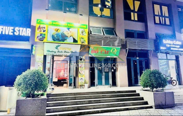 Cho thuê căn thương mại tầng 1, chung cư happy star, căn góc, 2...