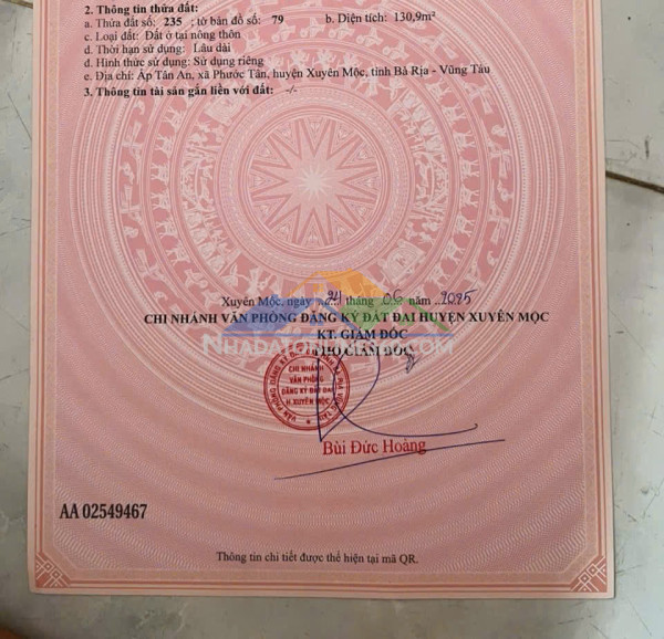 Bàn cờ phước tân gần chợ cây điệp 5x26full thổ cư mà nay chủ kẹt hạ giá chỉ còn 750tr chốt ktl ace quan tâm alo 902787552-937849600 lvtt chủ