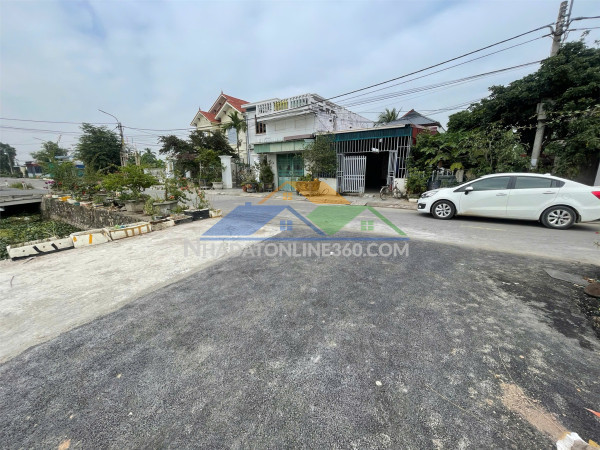 Lô góc view sông – giá 1.4xx tỷ hiếm trong khu trung nghĩa  zalo...