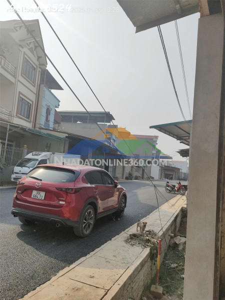 Bán gấp giá rẻ quang minh 100m, đất, mặt tiền 8m, 1.45 tỷ hiệp hòa, bắc giang.